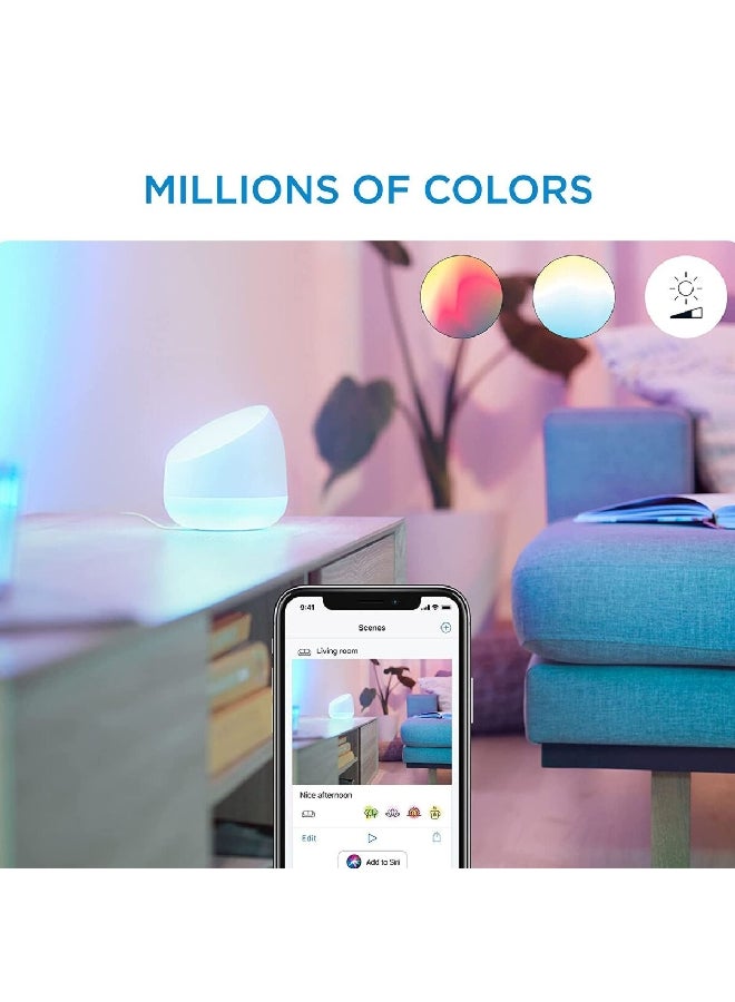 Wiz Squire 9W LED Table Lamp White 13.4 x 13.4 cm PHI-929002690417 - Image 5